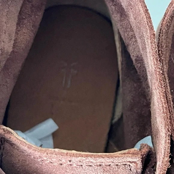 Frye Carly leather chukka boots 7.5 NEW - Picture 8 of 11